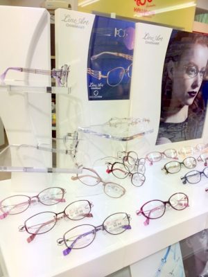 シャルマン　ラインアート　女性用人気メガネ　日本製メガネ