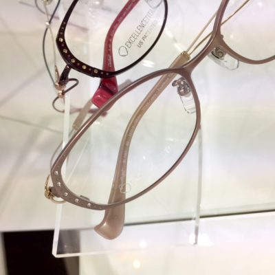 シャルマン　ラインアート　日本製メガネ　軽いメガネ　オシャレなメガネ　女性用メガネ