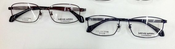 シャルマンラインアート　男性用メガネ　掛け心地の良いメガネ